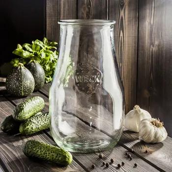 Zavařovací sklenice WECK Tulpe 2,7 l – zavařovací sklenice bez víčka