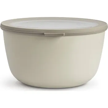 MEPAL Cirqula Nordic White 3 l popel - plastová kuchyňská mísa s víkem