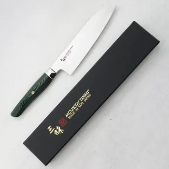 Kuchyňský nůž MCUSTA Zanmai Green Revolution 18 cm - japonský nůž Santoku z nerezové oceli
