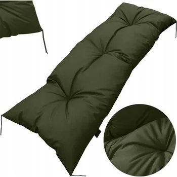 Podsedák POLŠTÁŘ ZAHRADNÍ NA HOUPAČKU LAVICI 120X40 CM NA NÁBYTEK PALETY VODĚODOLNÝ