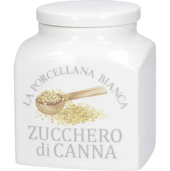 Cukřenka LA PORCELLANA BIANCA Conserva 1,1 l - porcelánová cukřenka