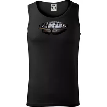 Stolní fotbal ve stínu - Tílko pánské Core - L ( Černá )