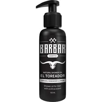 Sprchový gel BARBAR Sprchovací olej EL TOREADOR 100 ml