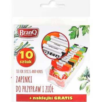 BRANQ Colors 4 cm 10 ks – plastové spony na sáčky