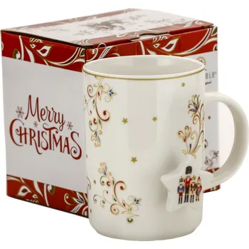 Vánoční hrnek, porcelán MAGNOBLE Vánoční ořechovka 360 ml