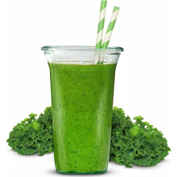 Sklenice WECK Quadro 795 ml - sklenice na mléčné nápoje a koktejly