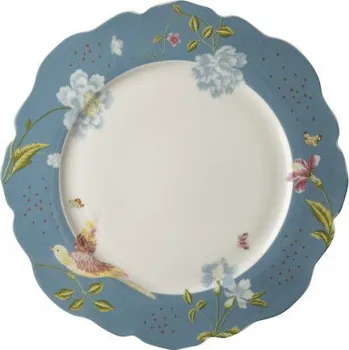 Talíř Porcelánový mělký obědový talíř LAURA ASHLEY HERITAGE SEASPRAY UNI 24,5 cm