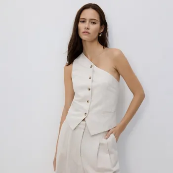 Dámské sako Reserved - Asymetrická vesta - tělová - 258FT-02X - 258FT-02X-S