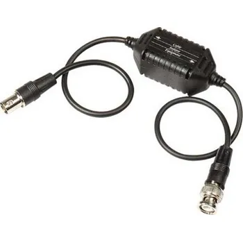 Zabezpečení domácnosti XtendLan Oddělovač zemní smyčky, 1x BNC male, 1x BNC female, s útlumem 10dB@50MHz, pro AHD/CVI/TVI do 3Mpix