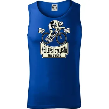 Nejlepší cyklista na světě - Tílko pánské Core - L ( Královská modrá )