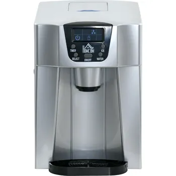 Výrobník ledu Výrobník kostek ledu s 3litrovou nádrží | stříbrný