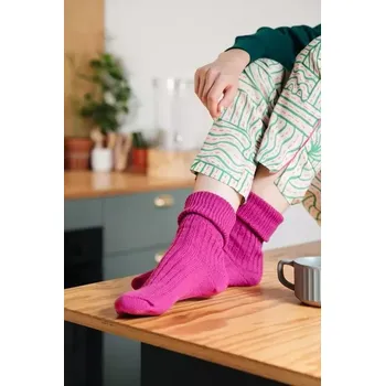 Pánské ponožky Dámské ponožky na spaní Steven art.067 oranžová 38-40