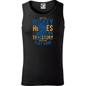 Time To Play Hockey - Tílko pánské Core - 2XL ( Černá )