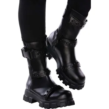 Dámské lodičky boty s klínem - Astral Ash - KILLSTAR - KSRA002869 - 38