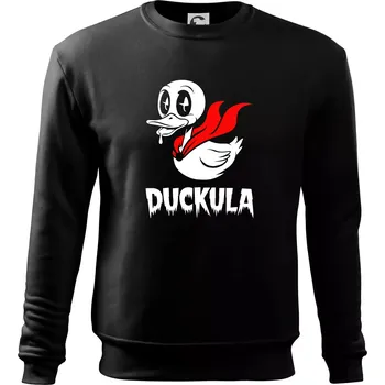 Duckula - Mikina Essential dětská - 146 cm/10 let ( Černá )