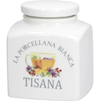 Dóza na potraviny LA PORCELLANA BIANCA Conserva 0,5 l - porcelánová nádoba na čaj