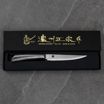 Příbor SATAKE Cutlery Mfg Damascus 12 cm - japonský steakový nůž z damascénské oceli