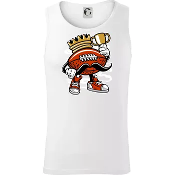 Americanos fotbal král - Tílko pánské Core - L ( Bílá )