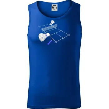 Pánské termoprádlo Badminton - hřiště - Tílko pánské Core - XL ( Královská modrá )