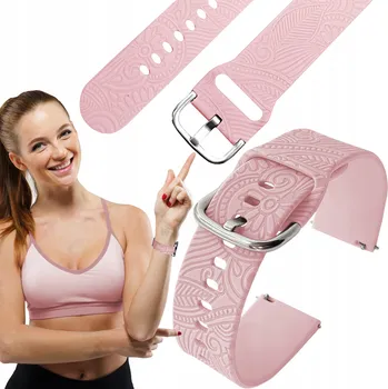 Příslušenství k chytrým hodinkám Řemínek pro Huawei Watch GT 3 Pro Sport 46mm chytré hodinky světle růžový řemínek