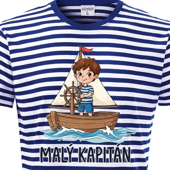 Pánské tričko Námořnické tričko Cpt River Malý Kapitán - velikost 146
