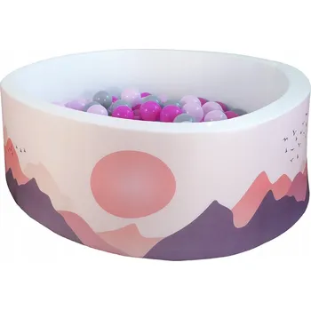 Suchý bazén Suchý bazén 90x30 s míčky 200 ks Symfony - Hory