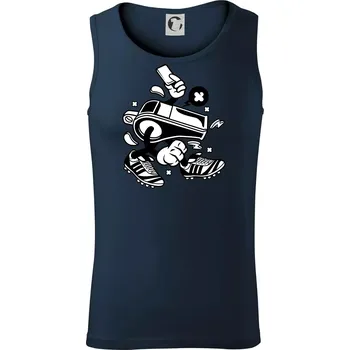 Rozhodčí píšťalka - Tílko pánské Core - 2XL ( Námořní modrá (velmi tmavá - téměř černá) )