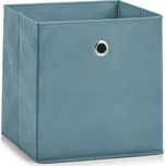 ZELLER 28 x 28 cm modrý - látkový úložný koš