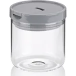 KELA Arik 06 l stříbrná - skleněná dóza (nádoba) na potraviny