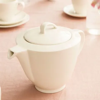 Konvice na čaj Porcelánová konvice na čaj a kávu MARIAPAULA NOVA ECRU 1,2 l