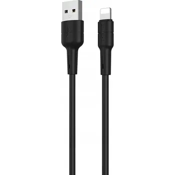 Datový kabel Kabel Borofone USB - Apple Lightning 1 m černý