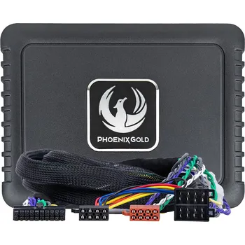Zesilovač do auta Phoenix Gold DSP + 4-kanálový zesilovač pro automobily s ISO konektorem<br />Výrobce: Phoenix Gold - 224930