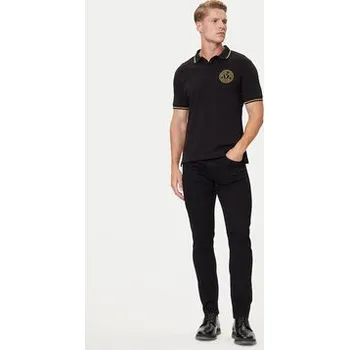 Versace Jeans Couture Polokošile 79GAGT00 CJ01T Černá Slim Fit 3XL