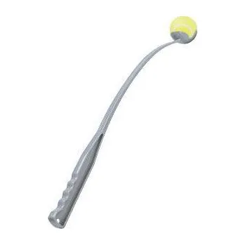 Hračka pro psa Hračka pes Házeč míčků 64cm šedá KAR