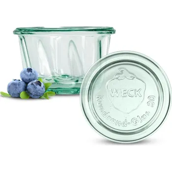 WECK Bakery 0,165 l - skleněná zavařovací sklenice s víčkem