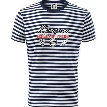 Pánské tričko Znojmo město s tradicí - Triko na vodu - XS ( Prouhovaná )