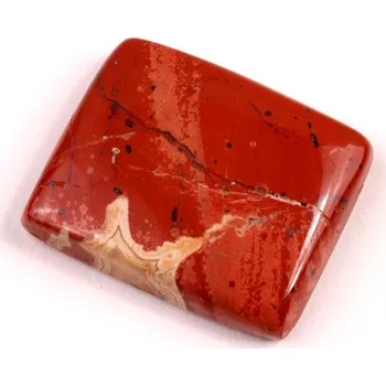 Drahý kámen Kabošon Red Jaspis č.413 (24x20x6mm)