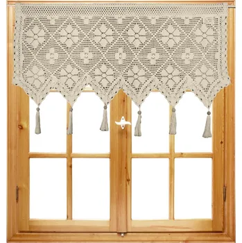 Záclona Jedeka Háčkovaná Béžová 30 x 250 cm