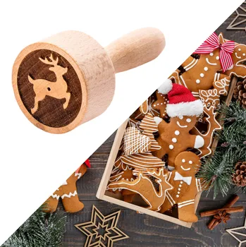 Razítko Dřevěné razítko na sušenky ANAPOL SOB MIX VZORŮ