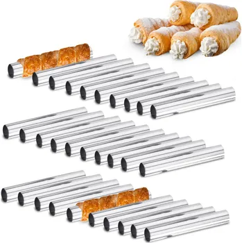 Formičky na krémové trubičky z nerezové oceli FANY 30 ks.