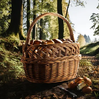 Nákupní košík Proutěný košík na houby WNUK 34 cm