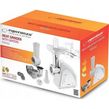 Kuchyňský mlýnek Mlýnek na maso Esperanza RISSOLE bílý 2200 W