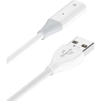Datový kabel Nabíjecí kabel pro Apple Pencil 1 - USB-A samec na Ligtning samice - 1m - bílý
