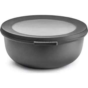 MEPAL Cirqula Nordic Black 0,75 l černá - plastová kuchyňská mísa na s víkem