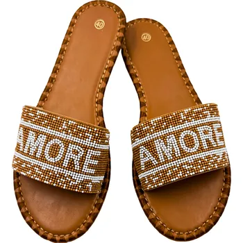 Dámské pantofle Dámské pantofle hnědé G835-03 Velikost: 41