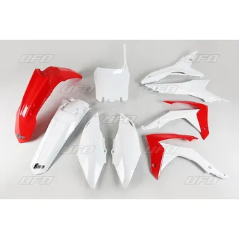 UFO sada plastů HONDA CRF 250R 14-17, CRF 450R 13-16 (červená/bílá)