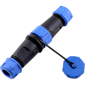 Elektrický konektor SP2110/SP2111, IP68 voděodolný kabelový spojovací konektor 2-pin