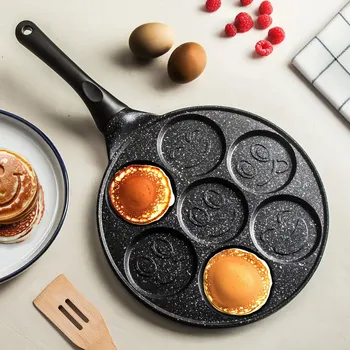 Pánev Pánev na palačinky s nepřilnavým povrchem a smajlíky 26 cm