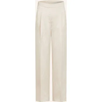 Dámské kalhoty Iris Von Arnim Dámské Saténové Kalhoty Lainie Se Lnem, světle...