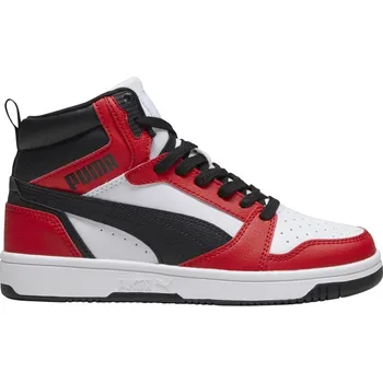 Dámská móda Puma Rebound V6 Mid boty - 0 - černá | červená | bílá - 35½